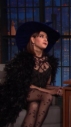 here for Aubrey Plaza’s wedding #sethmeyers #lnsm #aubreyplaza #wedding #witches #witch #elopement