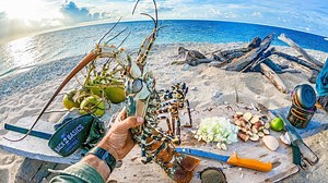 Traditional Island Hunting - Spear, Clean, and Cook