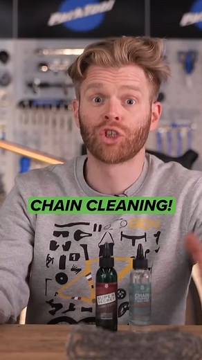 Efficient Chain Cleaning ⛓ Ollie shows us how to clean your chain in a jar 🫙 The Most Efficient Way To Deep Clean Your Bike Chain 🎥 #gcn #cycling #GCNShorts | Global Cycling Network