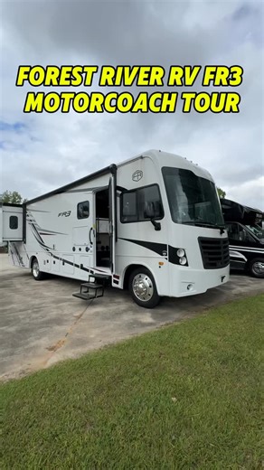 Take a tour of this 2026 Forest River RV FR3 35DS. 👍 It has a hidden away feature that you’re sure to love! • • • #ClassAMotorhome #RVLife #LuxuryMotorhome #HomeOnWheels #MotorhomeGoals #RVLiving #FullTimeRV #CampgroundViews #RVDealership #TravelInStyle #RVDreamRig #RoadTripReady | Open Roads Complete RV