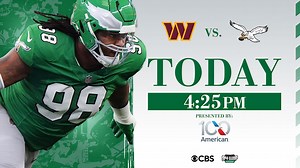 How to watch, stream, and listen | Commanders vs. Eagles