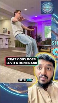 Crazy Guy does Levitation Prank 😳 #trending #funny #magic #shortvideos #viral #viralvideo #shorts