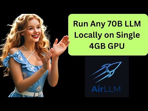 Run Any 70B LLM Locally on Single 4GB GPU - AirLLM
