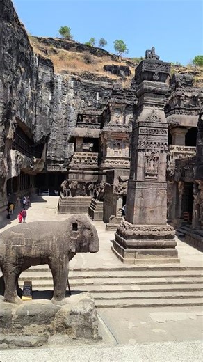 UNESCO world Heritage Site 🌎 1000+years old caves 😊 Ellora Caves 👍 Near.Chatrapati Sambhajinagar