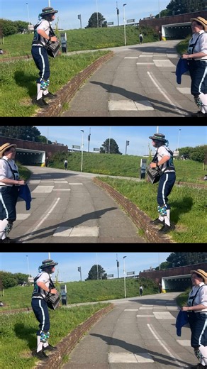 7.8K views · 52 reactions |  May Day magic with Plymouth Morris The Lord Mayor was up bright and early to join the annual Morris dancing celebrations. We may have missed the early start, but we caught these two performers on their way home - and they gave us a little taste of the festivities!  #MayDay #PlymouthTraditions #MorrisDancing | Plymouth City Council | Facebook