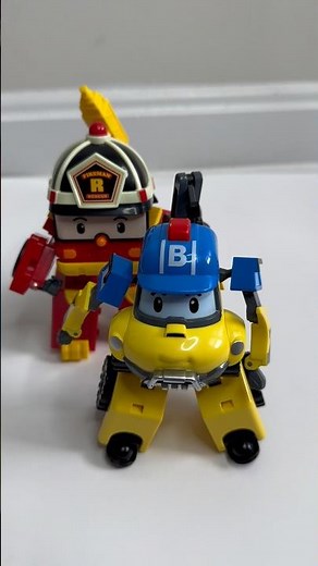 Robocar Poli Roy and Bucky Transform Into Robots! 🔥🚗🤖 #robocarpolitoys #transformingtoys #toys