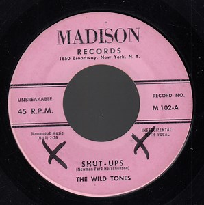 The Wild Tones - Shut-Ups / The Martian Band