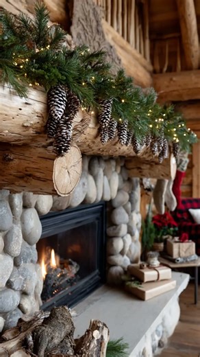15 Elegant Log Cabin Christmas Decor Ideas To Try This Year