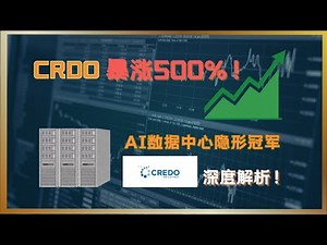 CRDO 暴涨500%！AI数据中心隐形冠军Credo Technology深度解析 #CRDO #美股分析 #AI投资 #数据中心 #半导体投资 #CredoTechnology #股票 #价值投资