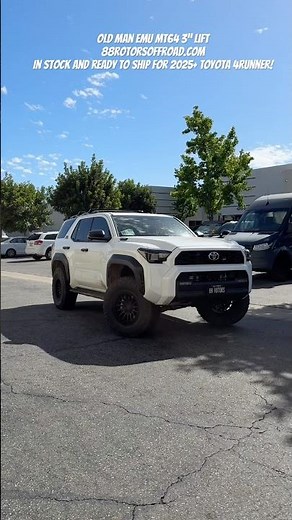 2026 Toyota 4Runner OME MT64 3” Suspension Lift #88rotorsoffroad