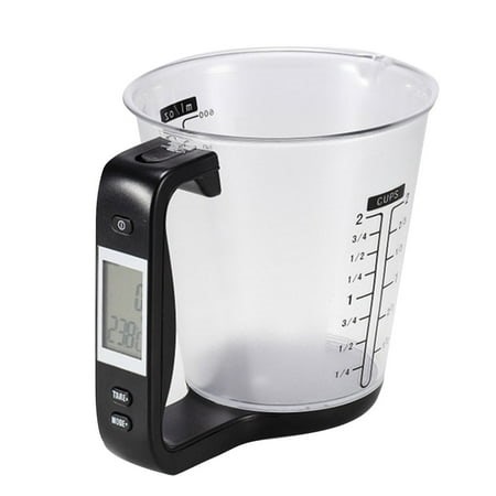 Electronic Measuring Cup Multi-Function Digital Measuring Jug Kitchen Weigh Milk Water Oil Volume Cup Scale - Walmart.ca