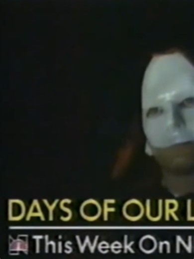🔥🔥🔥 Days of Our Lives Retro Clip ✨️ Salem [1982] Peak 80s soap drama! 🎭🔪 Throwback to 1982 on *Days of Our Lives*! The terrifying Salem Strangler has been terrorizing the town for months, targeting women and leaving everyone on edge. The mystery reaches a fever pitch at Trish’s costume party, where a homemade horror movie is playing inside—but the *real* horror is waiting in the dark outside! The promo challenges viewers to guess the identity because the person behind the mask is about to b
