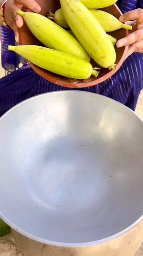 156K views · 1.2K reactions | Luffa gourd Bhorta -Luffa gourd Bhorta - A Very yum Bengali dish龍 #Cooking #recipe #food #recipe | Kanika Rannaghor with village food | Facebook