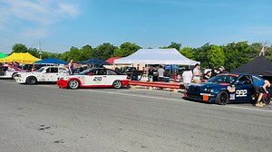 Gridding for todays 8 hour race at Summit Point Motorsports Park #aer23summitpoint | American Endurance Racing