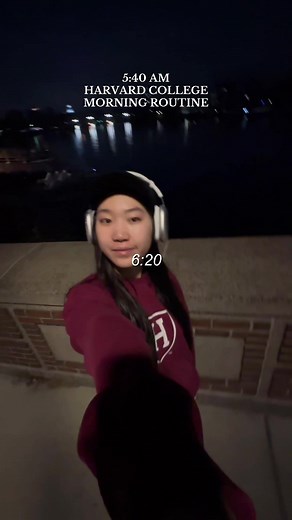Harvard College Morning Routine Vlog