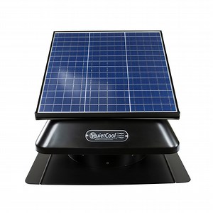 Official QuietCool Store - 40 Watt Solar Roof Mount Attic Fan AFR SLR-40