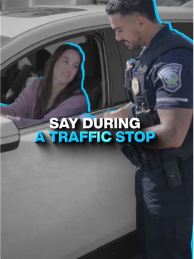 Do This When You get Pulled Over!! 🚓⚠️ Silence is your strongest protection. Only say:
