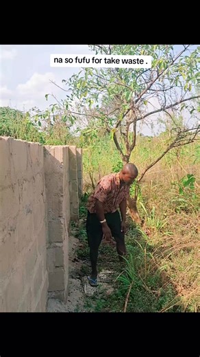 na so fufu for take waste my brother