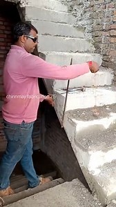 How to measure stairs railing #measurement #railing #railingdesign | Chinnmay Fabrication