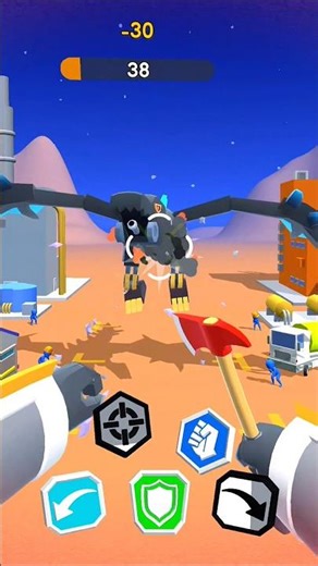 Alien Ka Khatma! 👾💀 Robot Power! ( Mechangelion ) #shortsfeed #viral #trending #ytshorts #sarchfeed