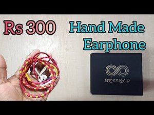 #Crossloop Pro Series Designer wired earphone Unboxing | Review