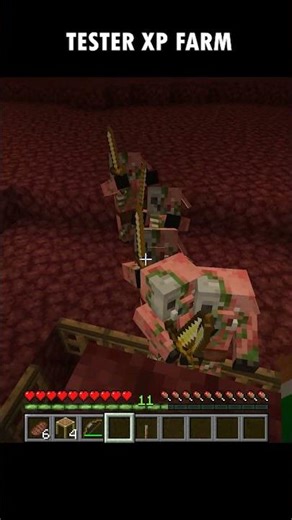 Jeg tester XP hack i Minecraft