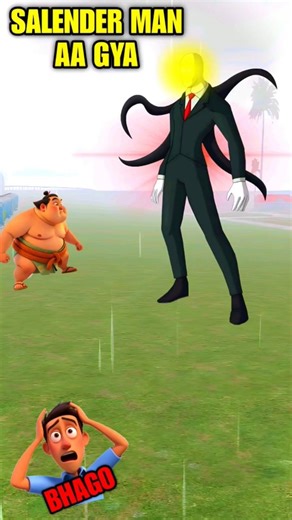 SLENDER MAN AGYA 🤯 | INDIAN BIKE DRIVING 3D | #shorts​ #ytshorts​ #indianbikedriving3d​