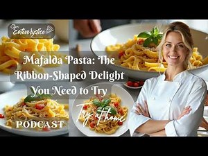 Mafalda Pasta with Tomato Basil Sauce Recipe | Italian-American Dish