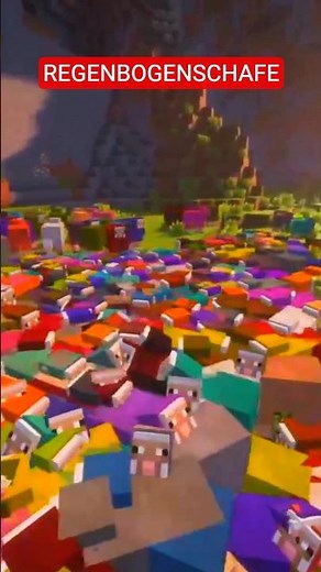 MINECRAFT REGENBOGEN RGB SUPER SCHAFE?! - und wie du eins bekommst! (Jeb_) | #minecraft