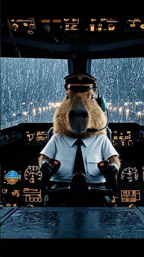 Subscribe to salute Captain Capi 🫡Where should Capi go next? Comment Capi’s Next Job!👇 #capybara