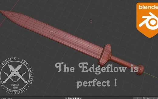 iBlender中文版插件 EdgeFlow loop 流运算符 maya Edge Flow Blender 插件 教程