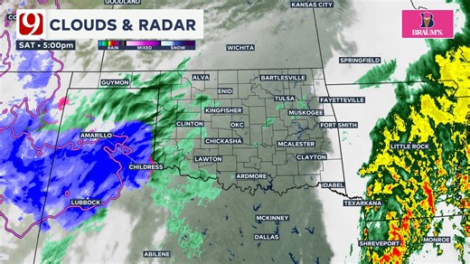 23K views · 228 reactions | Radar Update 5 PM - Light rain falling in parts of Western Oklahoma. Temps across the state are mainly in the 40s, with some 30s in the west. Temps drop below freezing in Texas (see the pink line!). As cold air moves east later, rain for some may change over to snow. #okwx | Meteorologist Lacey Swope | Facebook