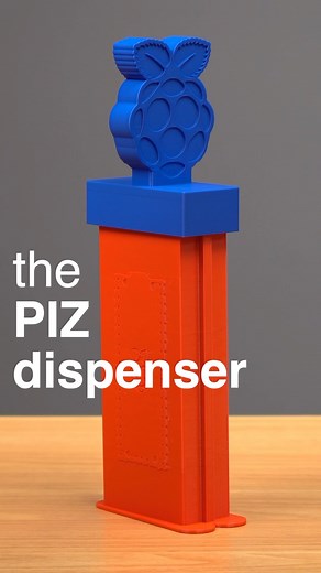 The Raspberry PIZ Dispenser!