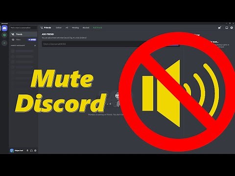 How To Disable All Discord Notification Sounds (PC)