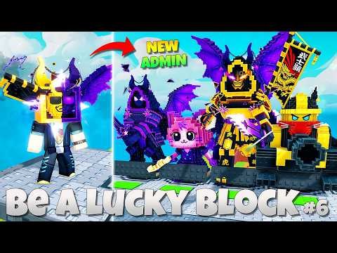 AMAZING!! The Most GG Fusion Admin and the New Strongest Lucky Block 🗿🔥🗿 | Be a Lucky Block Indon...