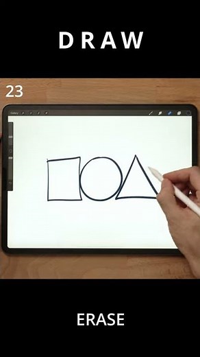 Getting Started With Procreate (1 Minute Crash course For Beginners) (#Shorts​)