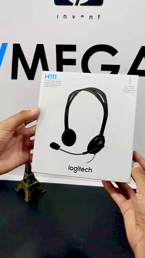 Hear Every Word, Loud & Clear! Logitech H111 Stereo Headset Experience crisp stereo sound with a hassle-free plug & play 3.5 mm connection. Designed with an adjustable headband and rotatable boom mic—perfect for calls, online classes, and everyday listening. 👉 Shop now at Mega.pk https://www.mega.pk/headphones_products/19393/LOGITECH-STEREO-HEADSET-H111.html #logitech #tech #headphone #megadotpk #headset #loud #PakistanTech #logitechh111 | Mega Dot PK - Online Shop