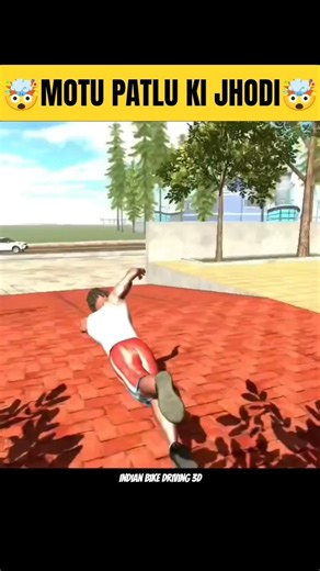 MOTU AUR PATLU IN INDIAN BIKE DRIVING 3d🤯#shortsfeed #gta #shorts #indianbikedriving3d #automobile