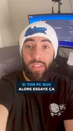 Gabriel Sagnet on Instagram: "Si ton PC bug alors cette Astuce va sûrement pouvoir t’aider 💻 #astuce #pc #Windows"