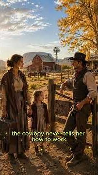 A Widow Asked For a Job To Feed Her Daughter—Then a Lonely Cowboy Changed Her Fate Forever