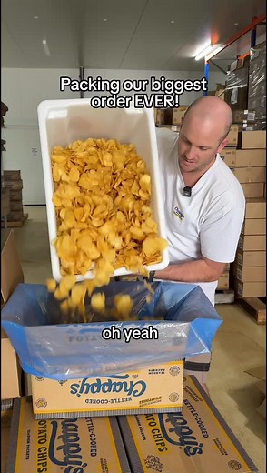 We just packed our biggest order yet! Greg orders $1000 worth of chipp...