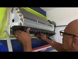 Demonstration entretien climatiseur CLIM CLEANER