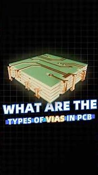 How Signals Jump Between PCB Layers | Vias Explained in 60 Seconds