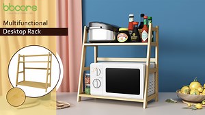 Watch Bamboo desktop shelf installation video on Amazon Live