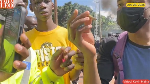 Risasi zapatikana barabarani Nairobi. Fuatilia yanayojiri https://taifaleo.nation.co.ke/ | GAZETI LA TAIFA LEO