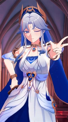 Canon - Columbina/ Umamusume Trend【Genshin Impact MMD】