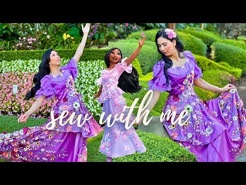 Making Isabela Dress from Disney's Encanto | Sew With Me