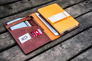 iPad Mini & Large Moleskine Cover - Crazy Horse Tan