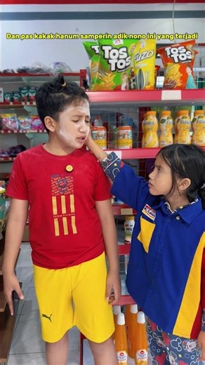 Adik nono Lagi Puasa Pura-Pura Minum es bobo,Padahal dari hp 😂