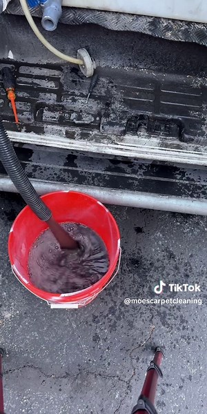 ASMR Water Dumps from Steam Cleaning